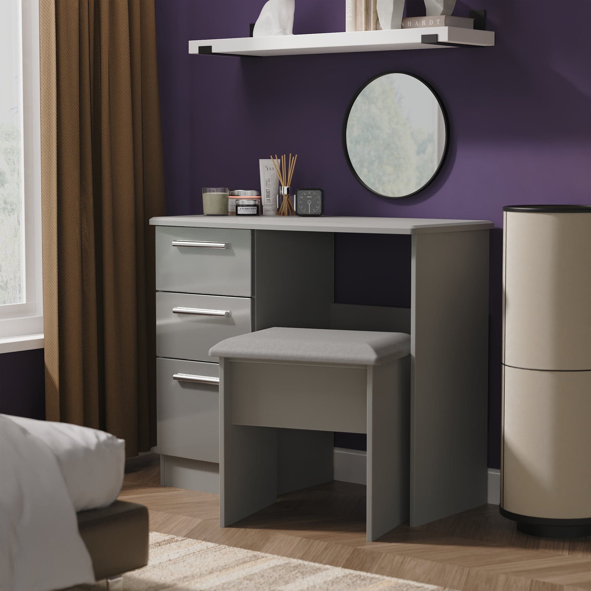 Penmere 3 Drawer Dressing Table