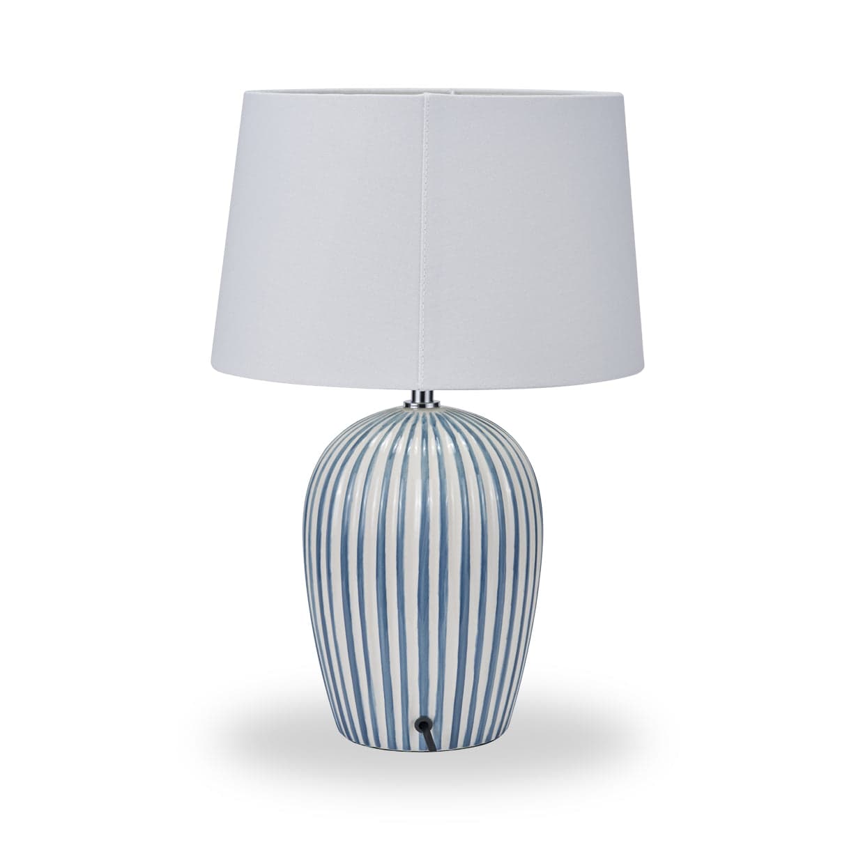 Cannes Stripe Ceramic Table Lamp