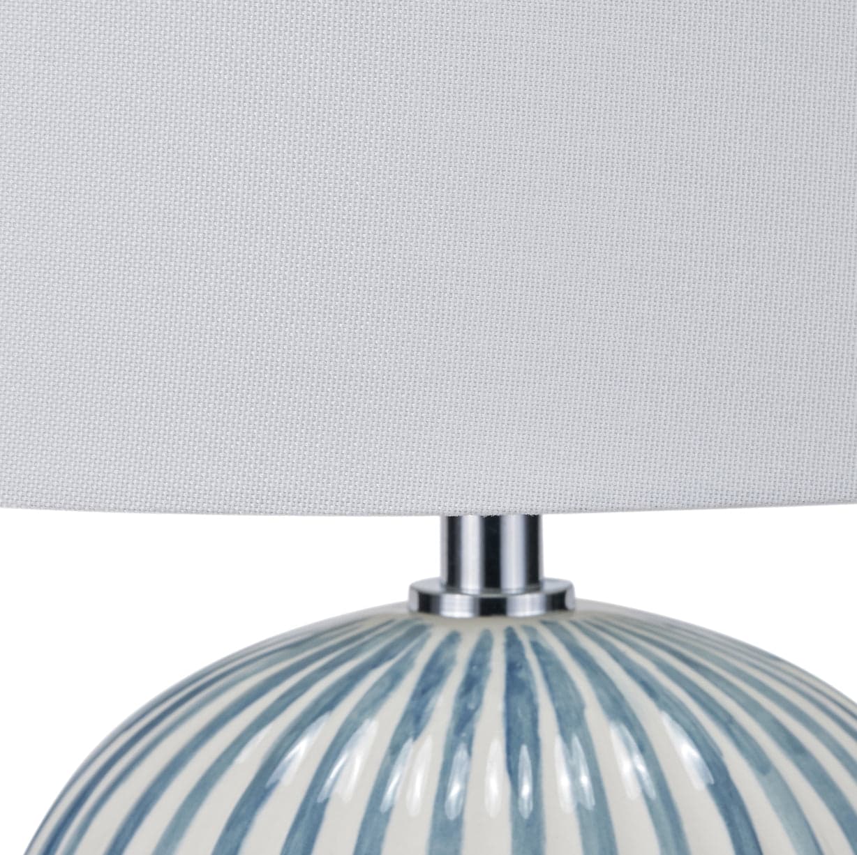Cannes Stripe Ceramic Table Lamp