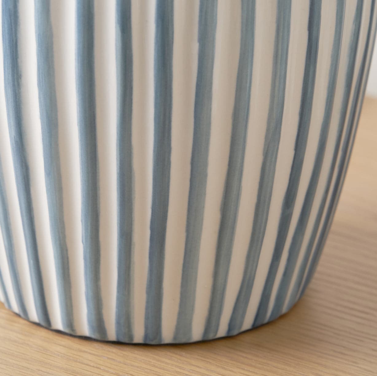 Cannes Stripe Ceramic Table Lamp