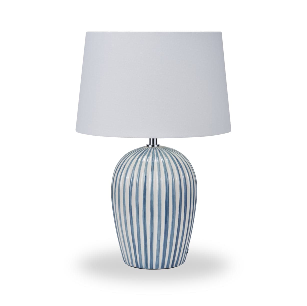 Cannes Stripe Ceramic Table Lamp