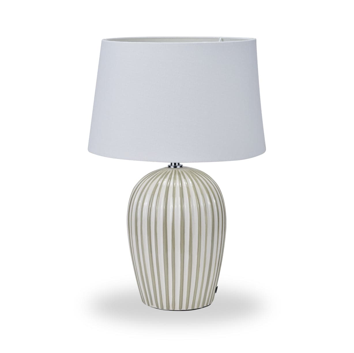 Cannes Stripe Ceramic Table Lamp