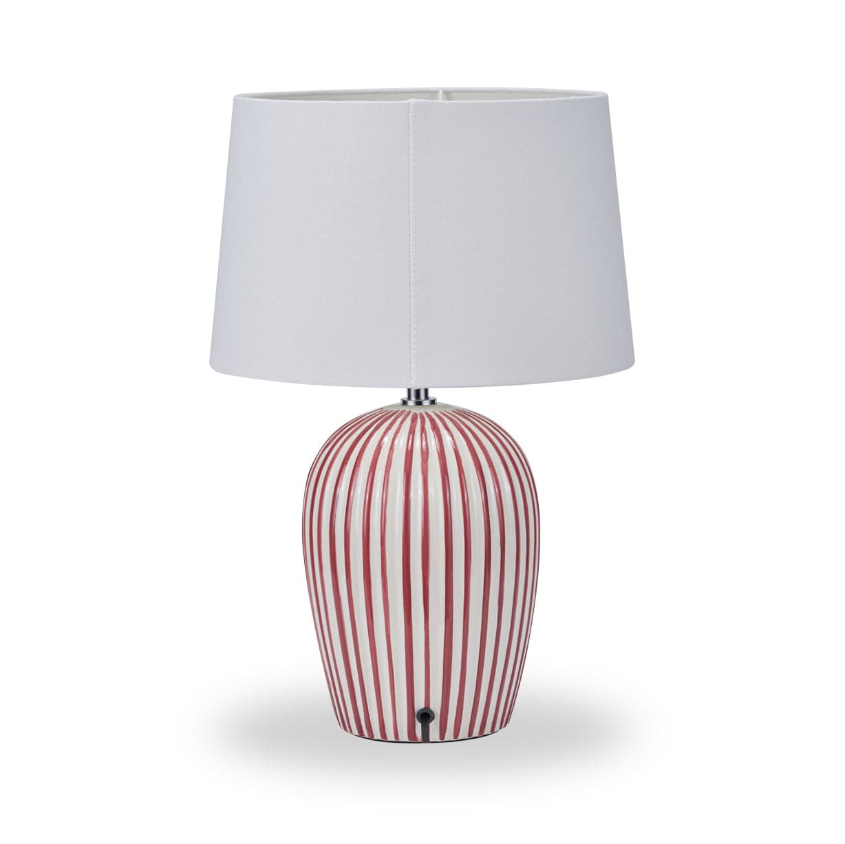 Cannes Stripe Ceramic Table Lamp
