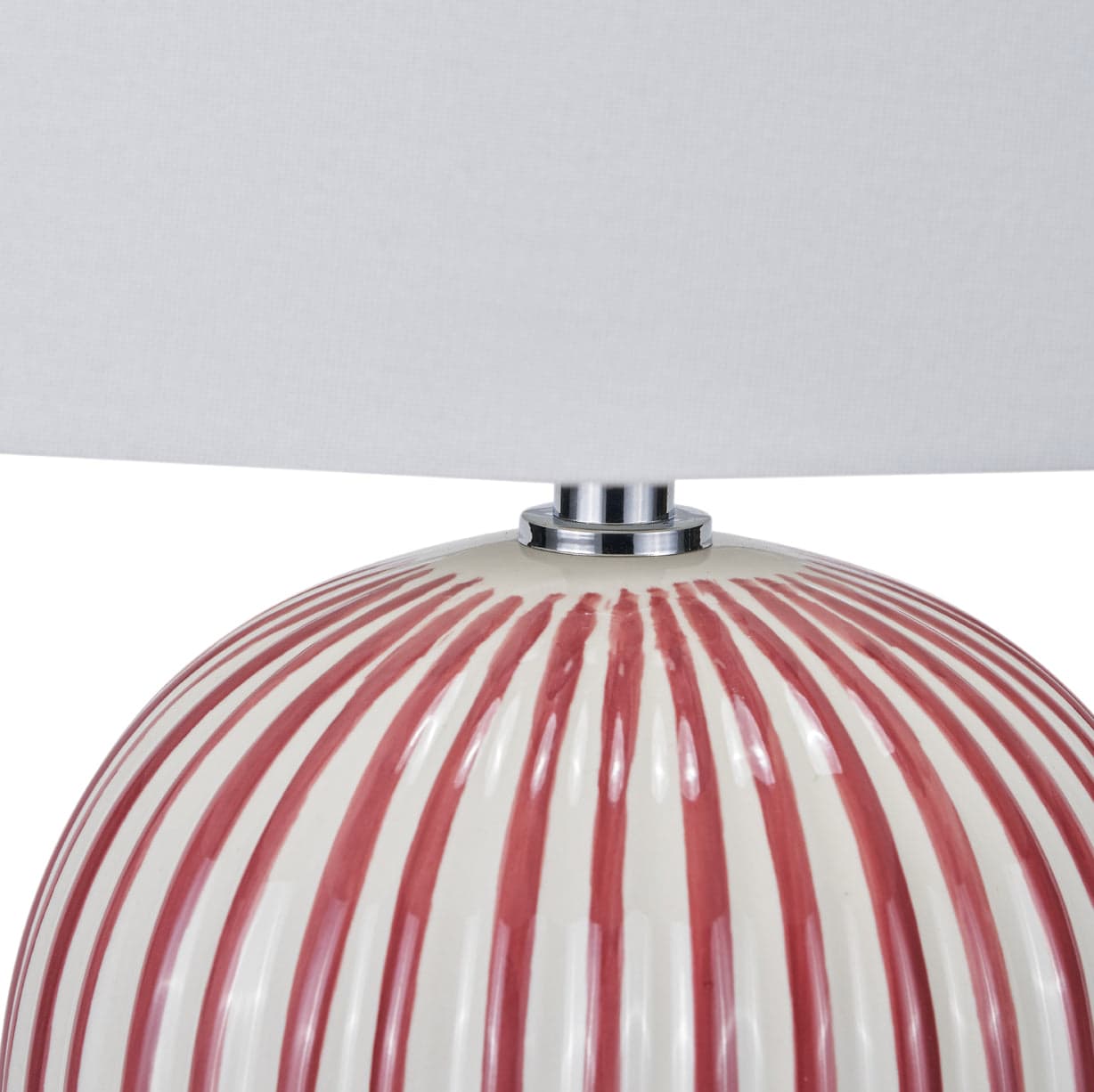 Cannes Stripe Ceramic Table Lamp