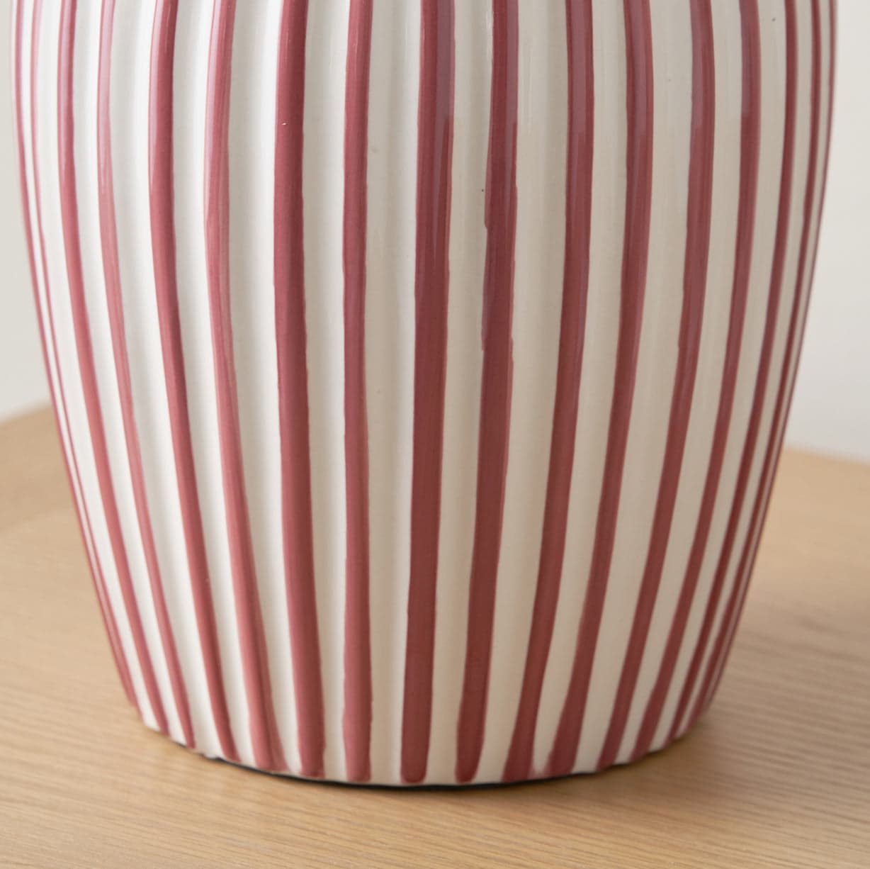 Cannes Stripe Ceramic Table Lamp