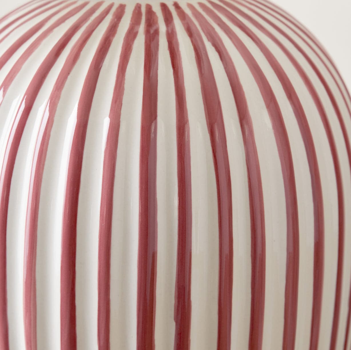 Cannes Stripe Ceramic Table Lamp
